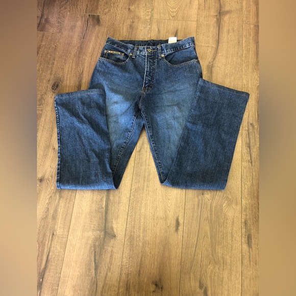 HOLLYWOOD THE JEAN PEOPLE HIGH RISE WIDE LEGS IN SIZE 29 - Picture 2 of 9